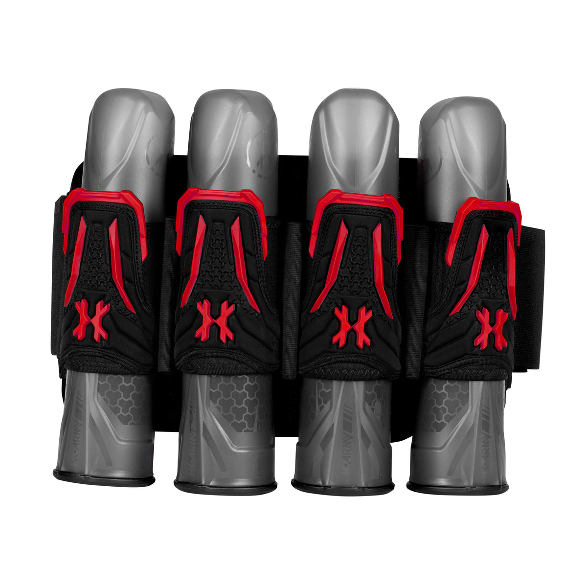 Harnais De Paintball HK Army ZERO G LITE 4+3 - Rouge - NEUF