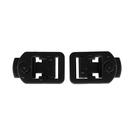 BSX - Mi Goggle Part - Replacement Retainer Clips (2) - Black