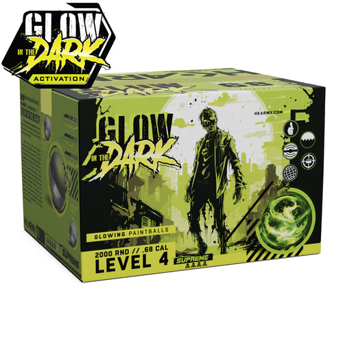 HK Army Glow-In-The-Dark Paintballs - 2000 Rounds