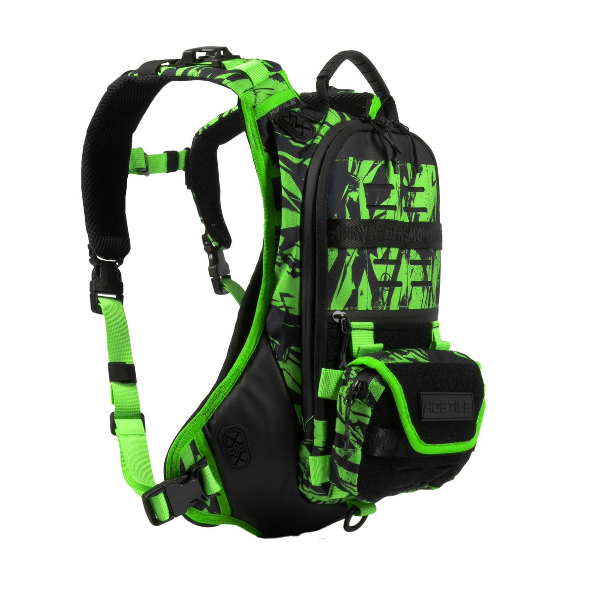 army green hiking backpack Hostile Airsoft Reflex MOLLE Backpack