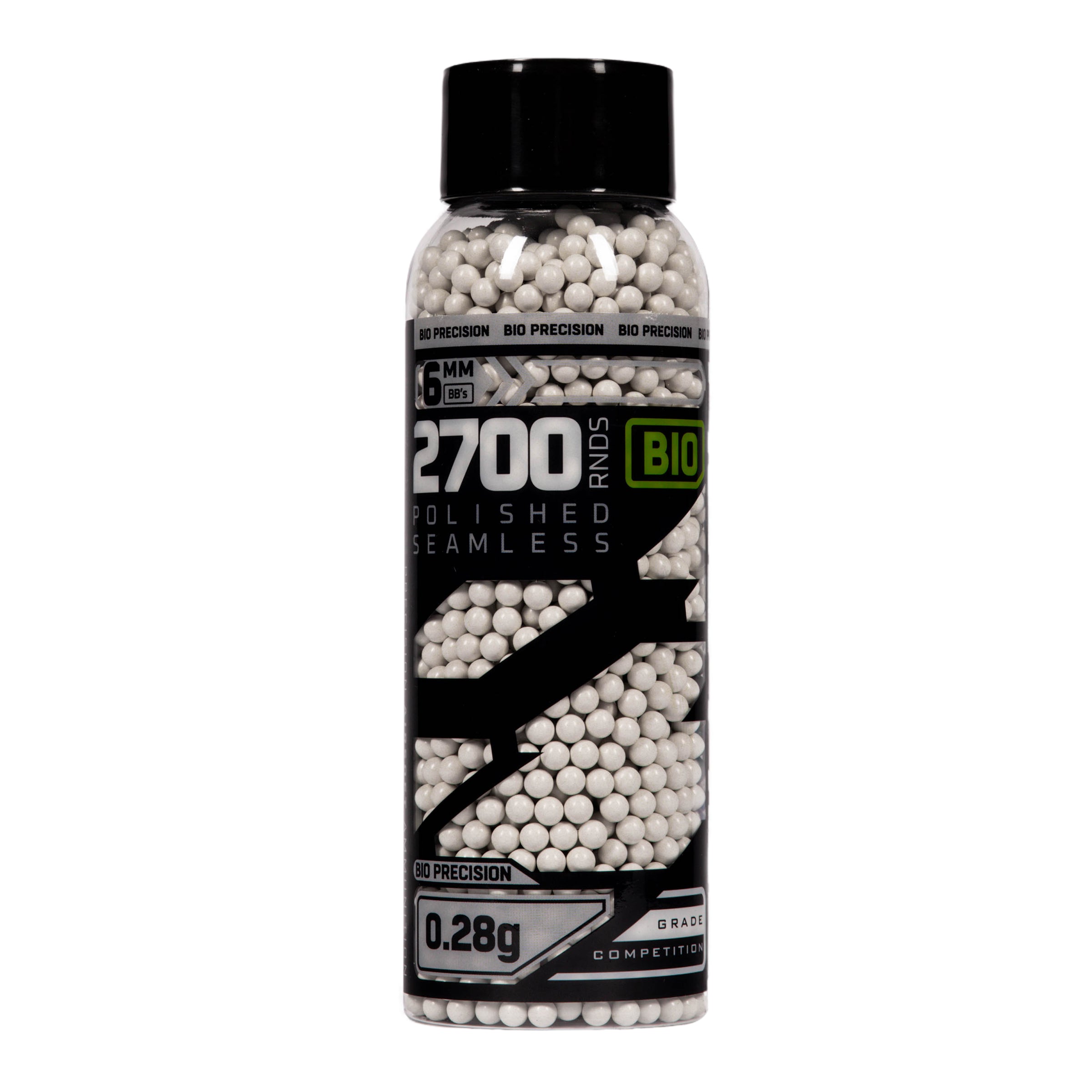 バイオBBs Hostile Airsoft Biodegradable .28g BB's - 2600ct - White | HK Army