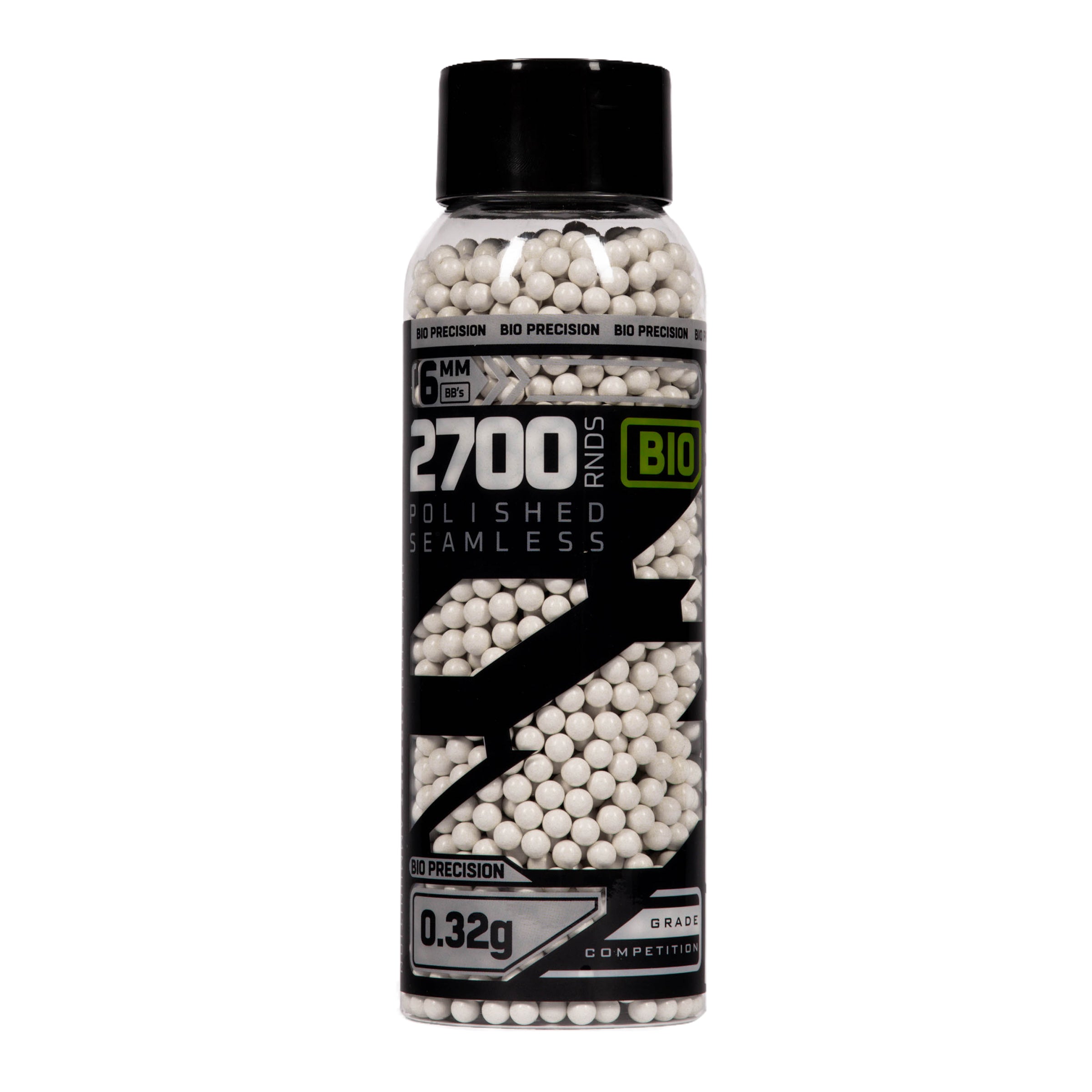 Hostile Airsoft Biodegradable .32g BB's - 2600ct - White | HK Army