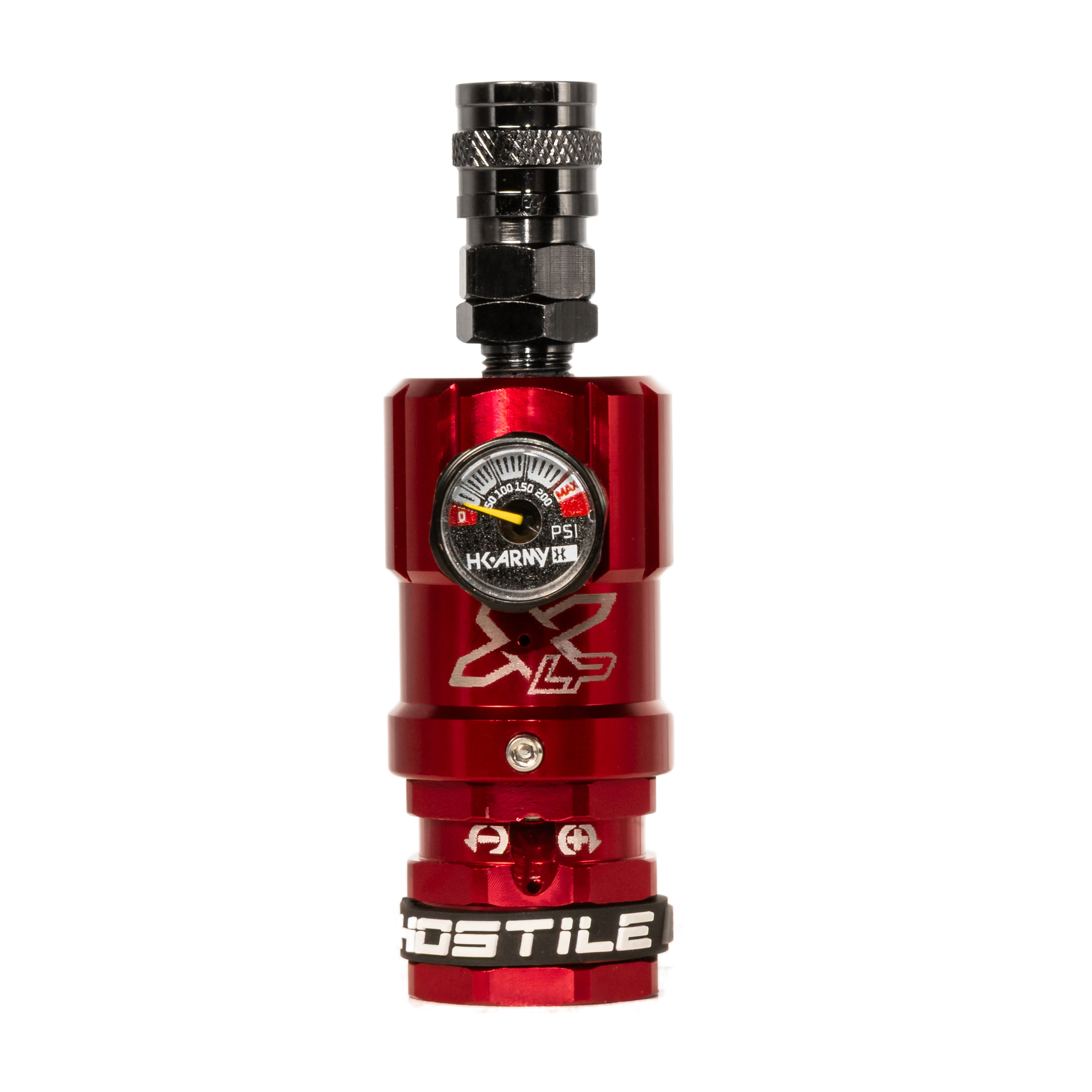 Hostile® XLP Regulator - Top Port Quick-Disconnect - Red | HK Army