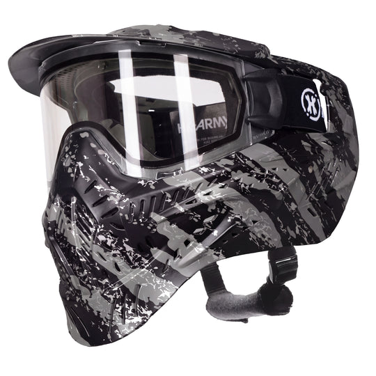 HSTL® Goggle - Fracture Black/Grey w/ Clear Thermal Lens