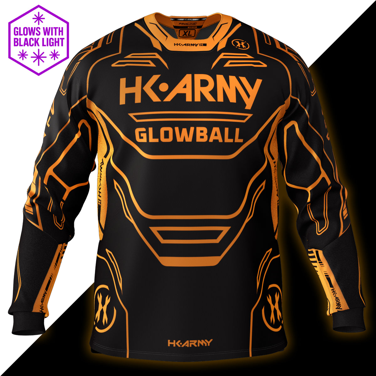 HK Army Proline Paintball Trikot für Herren - Gepolstertes Paintball-Shirt, Blau, Klein HK Army Proline Paintball Trikot für Herren - Gepolstertes Paintball-Shirt, Blau, Klein