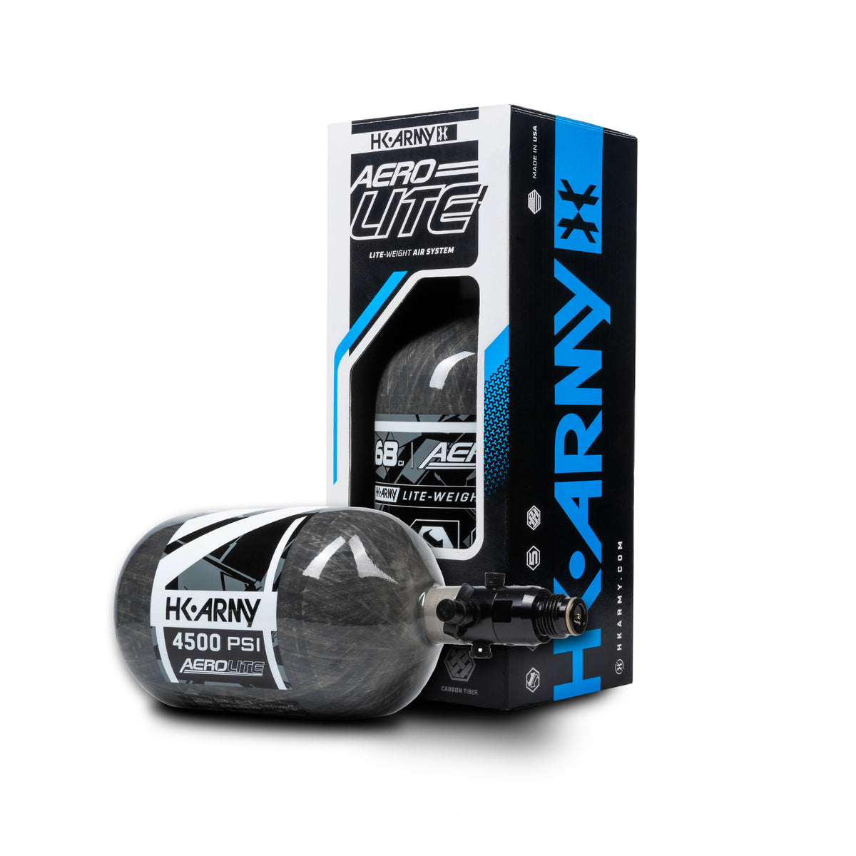 AeroLite Carbon Fiber Tank - 68ci / 4500psi  - Smoke