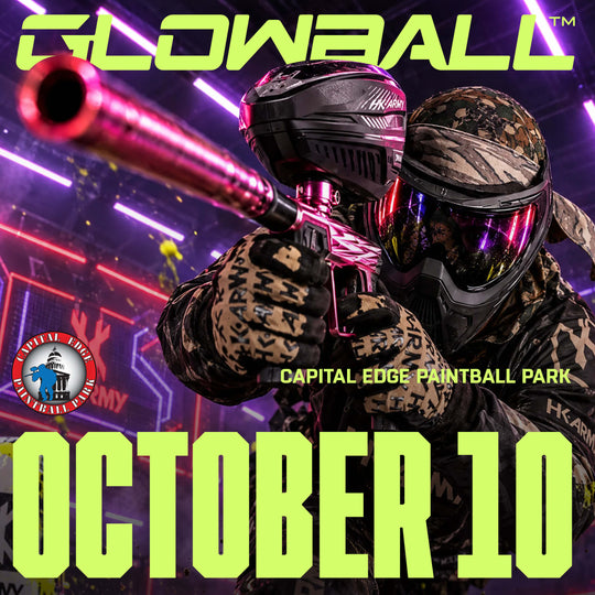 Glowball™️ October 10th - Capital Edge Paintball Park in Sacramento, CA