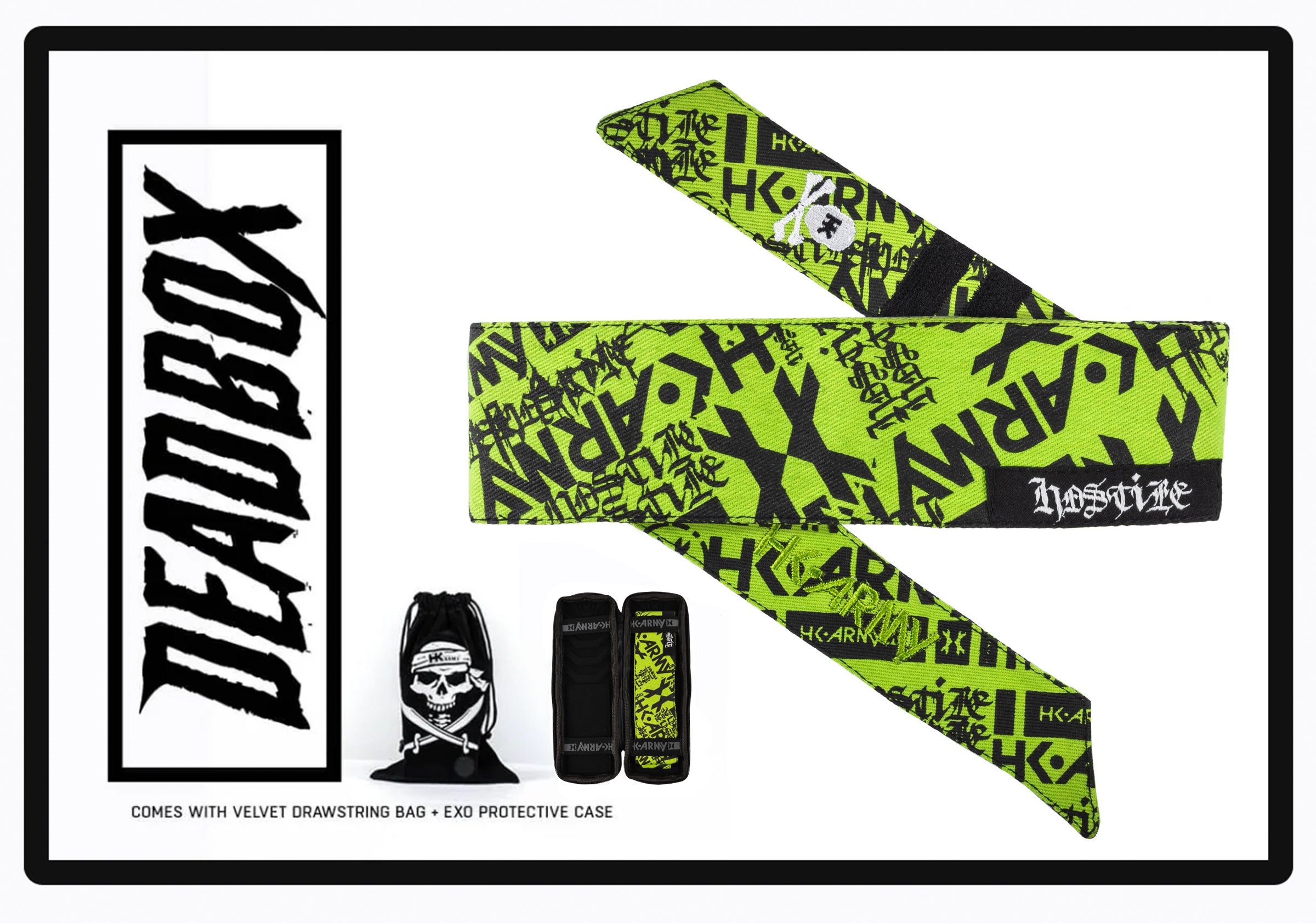 DEADBOX] Chaos Green Headband | HK Army