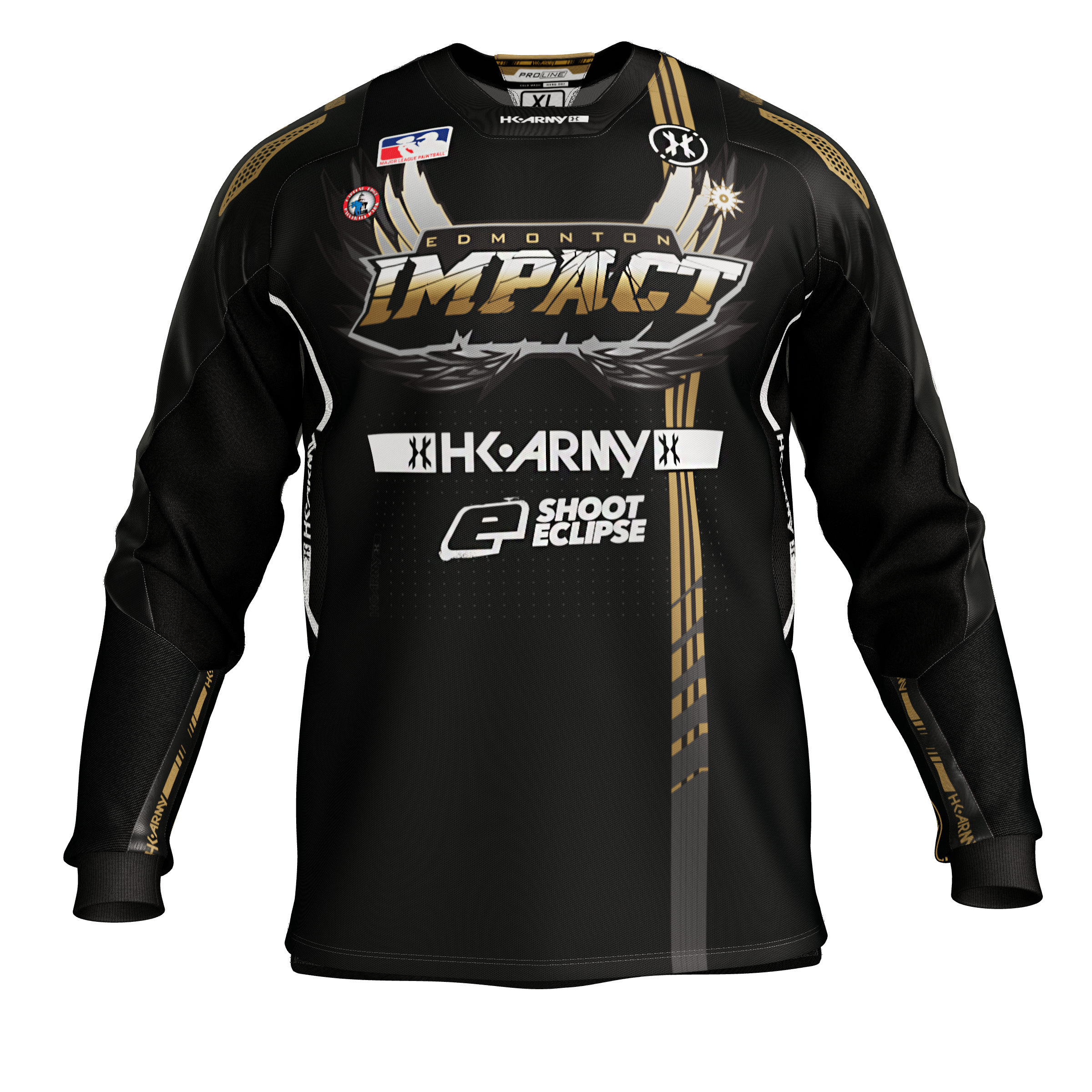 2024 Edmonton Impact Official NXL Proline Paintball Jersey | HK Army
