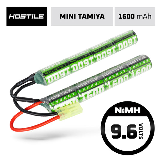 Hostile ENERGY - NiMH Battery 9.6V 1600mAh Split