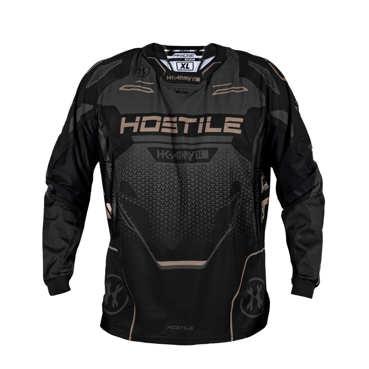 New Legion Ultimate Pro Paintball Jersey – Langarm, Grau, 100% Polyester