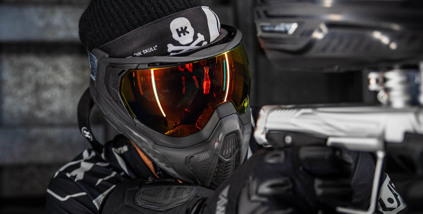 SLR Goggle - Trooper (White/Black/Black) Scorch Lens