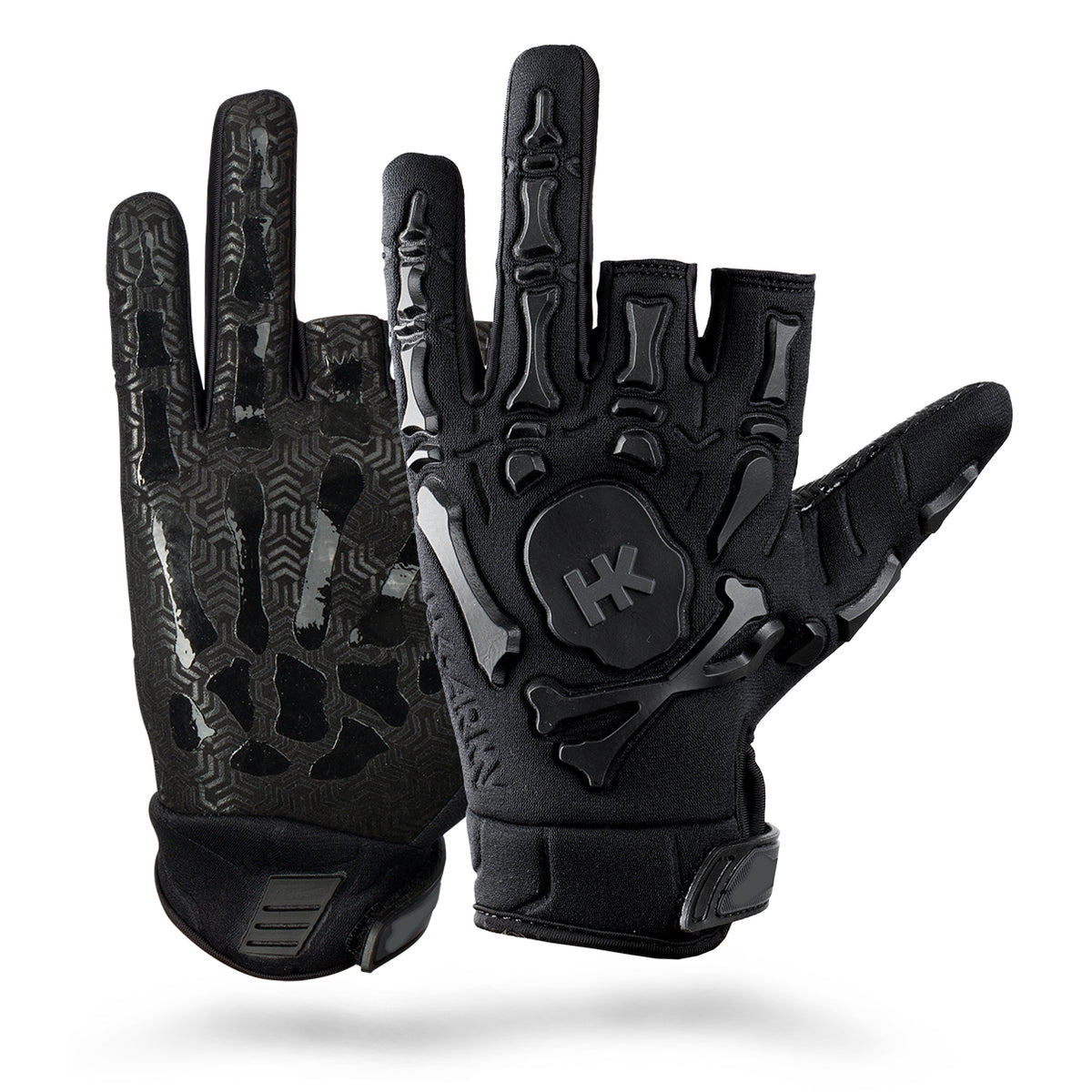 Bones Paintball Gloves - Black | HK Army