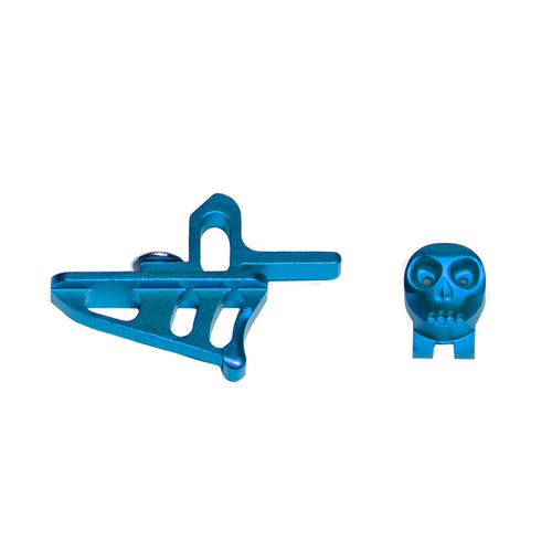 Skeleton Power Button + Release Trigger LTR/Rotor Kit - Blue