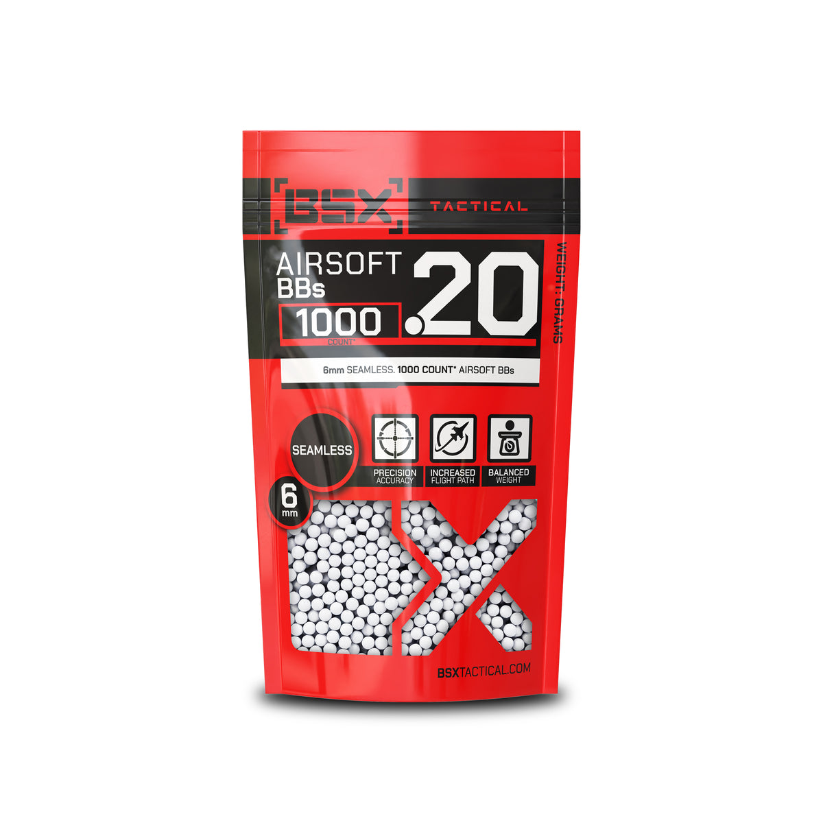 BSX BBs Field 0.20g - 1,000ct - White | HK Army