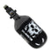36ci / 4500psi Extra Lite Carbon Fiber Tank - Standard Reg - Doom Black/White