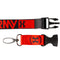 Lanyard - Skulls Red