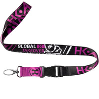 Lanyard - Skulls Purple