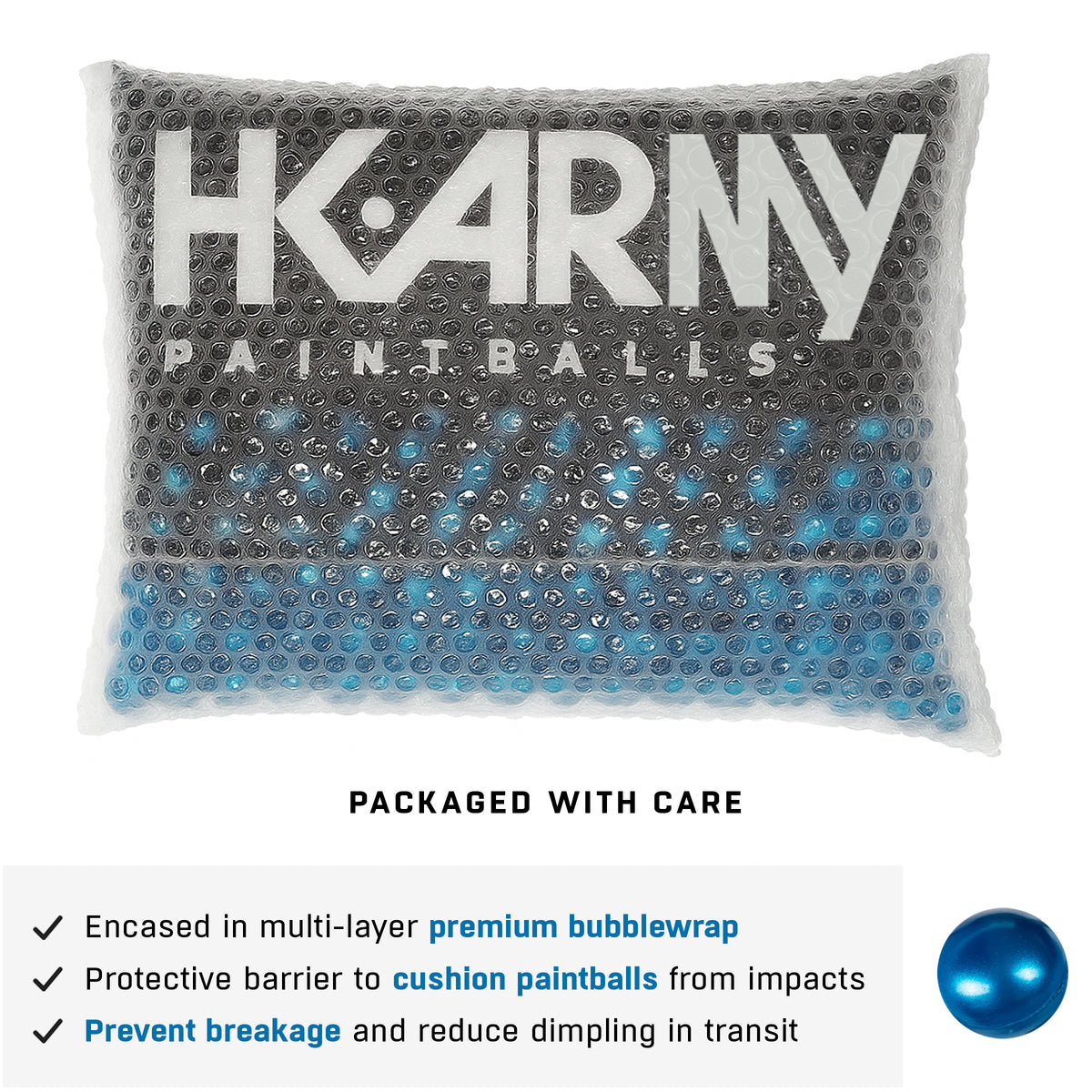 500rd Scented Paintballs - Blueberry Smash