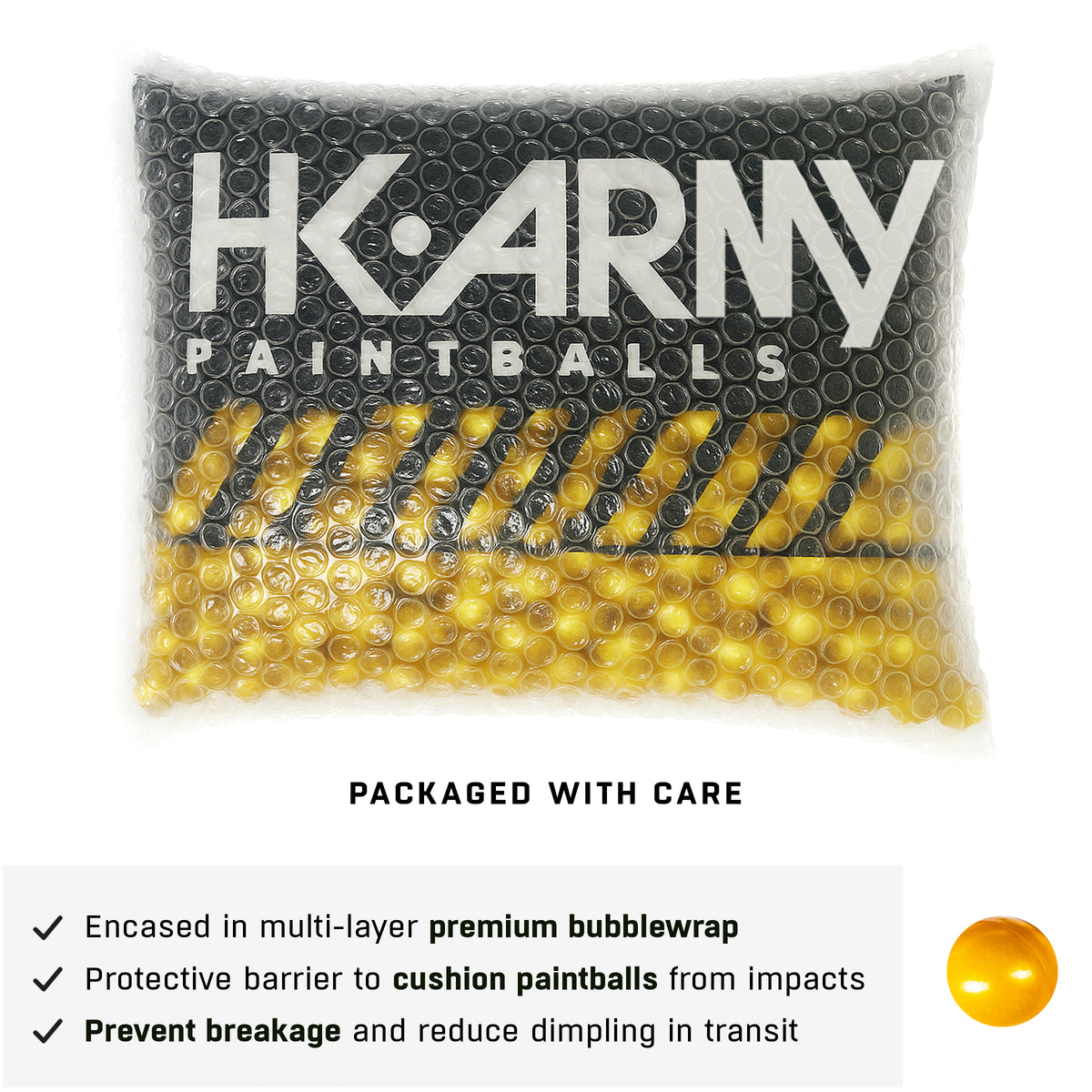 500rd Scented Paintballs - Pineapple Punch