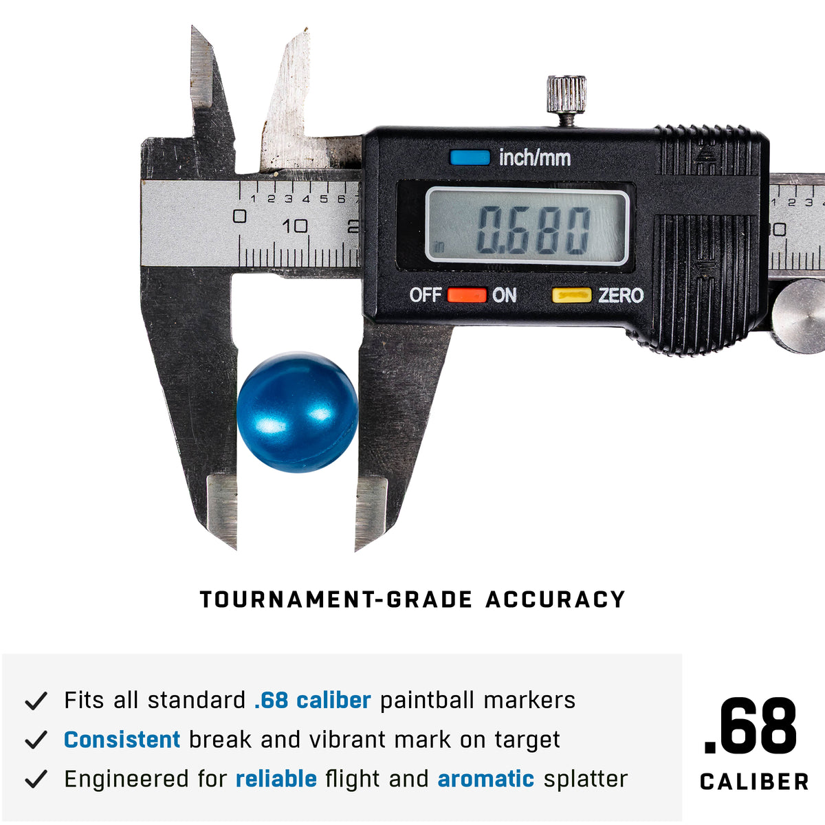 500rd Scented Paintballs - Blueberry Smash