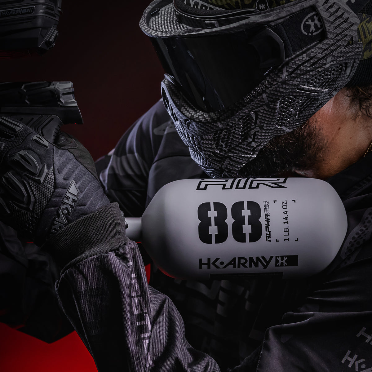 Alpha Air - 88ci/4500psi HP8 Air System - Graphite