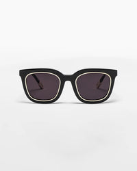 VANTA Aquila Sunglasses - Gloss Black & Gold Metal