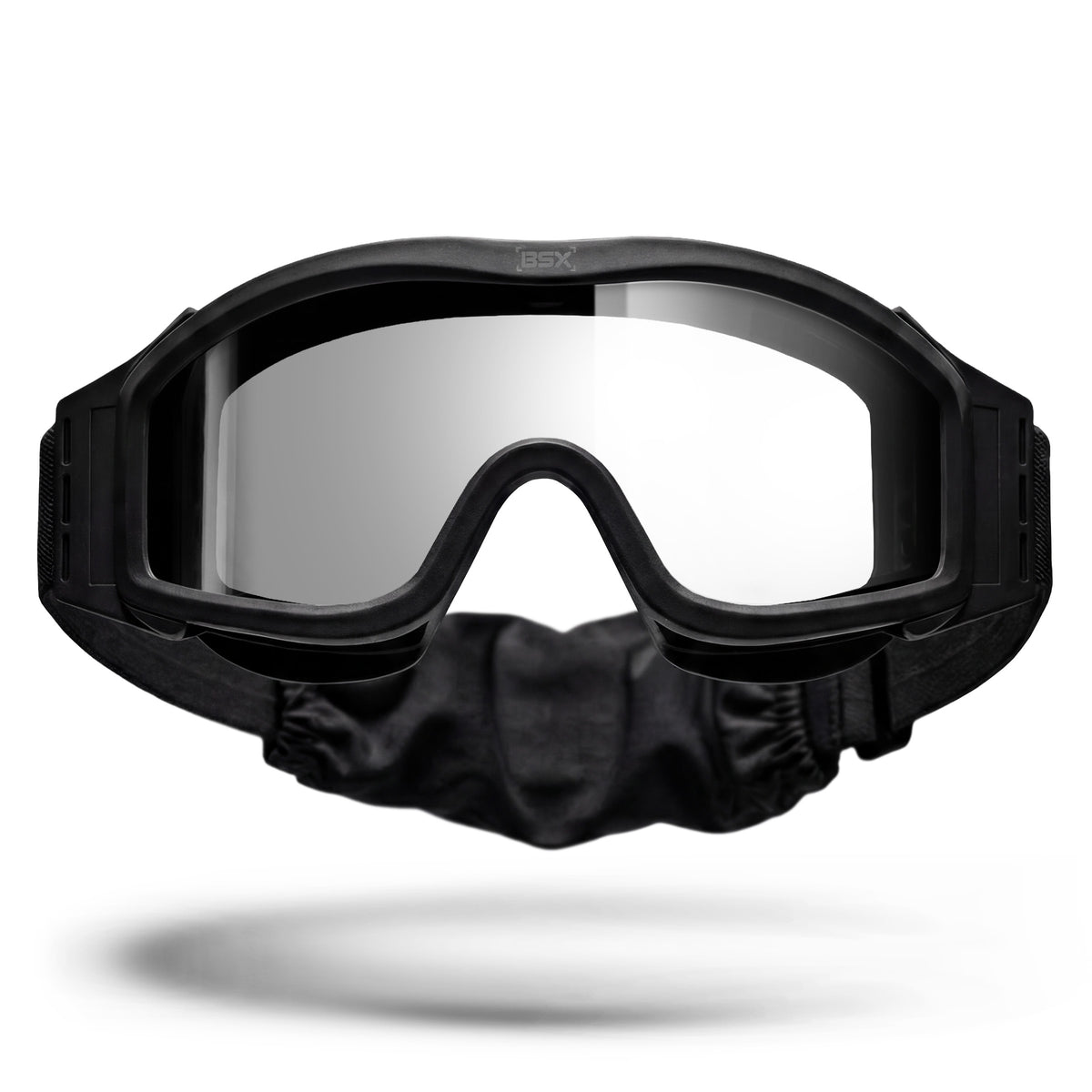 BSX Tango Goggle - Standard w/ Clear Lens - Black