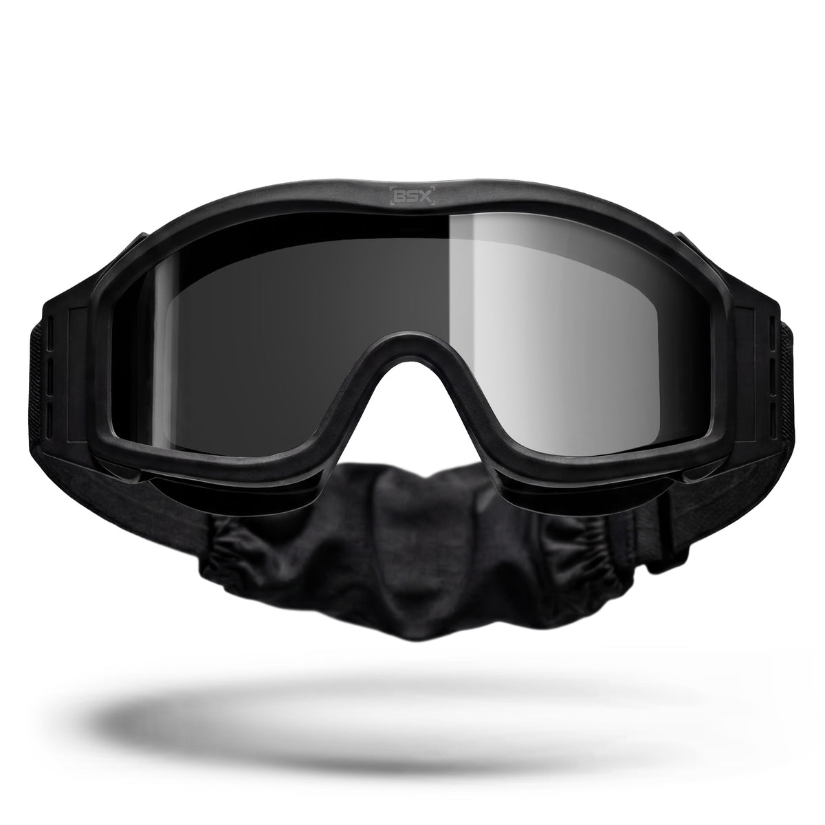 BSX Tango Goggle - Standard w/ Smoke Lens - Black