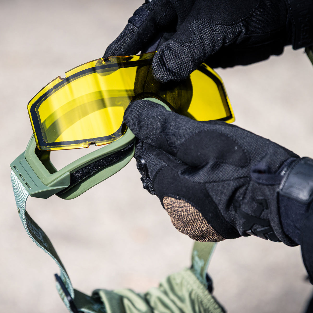 BSX Tango Goggle - Thermal w/ Multiple Lenses - Olive