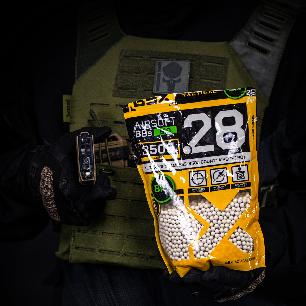 BSX BBs Bio 0.28g - 3,500ct - White