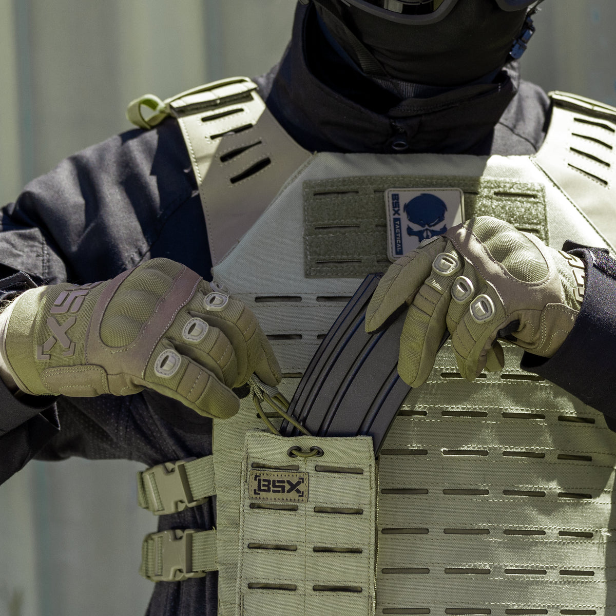 BSX Ballistic Gloves - Olive