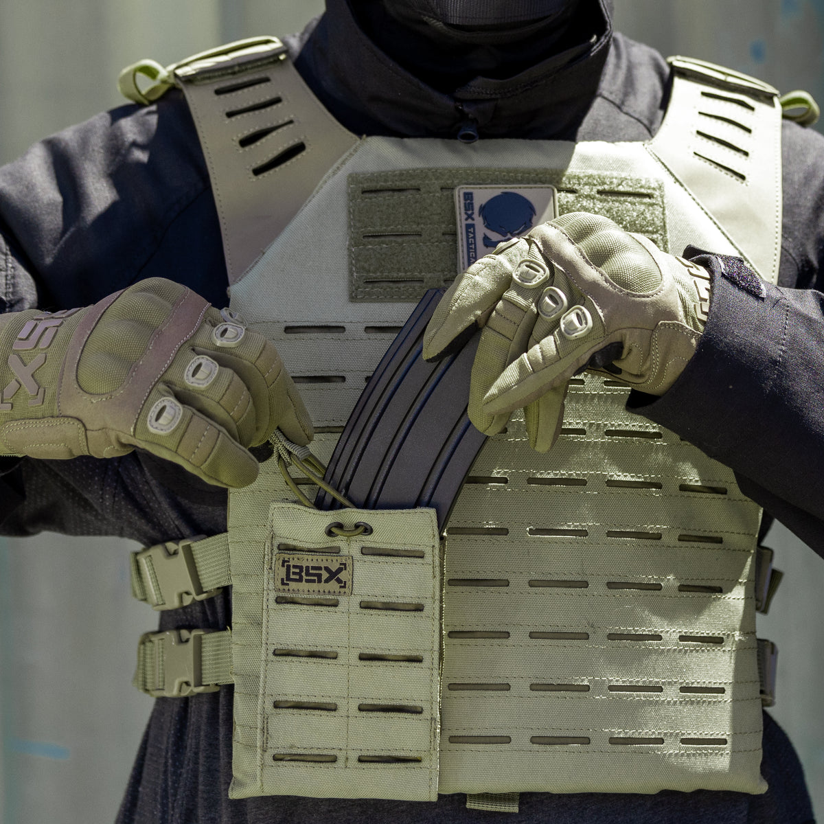 BSX Rifle Mag Pouch LC - Single