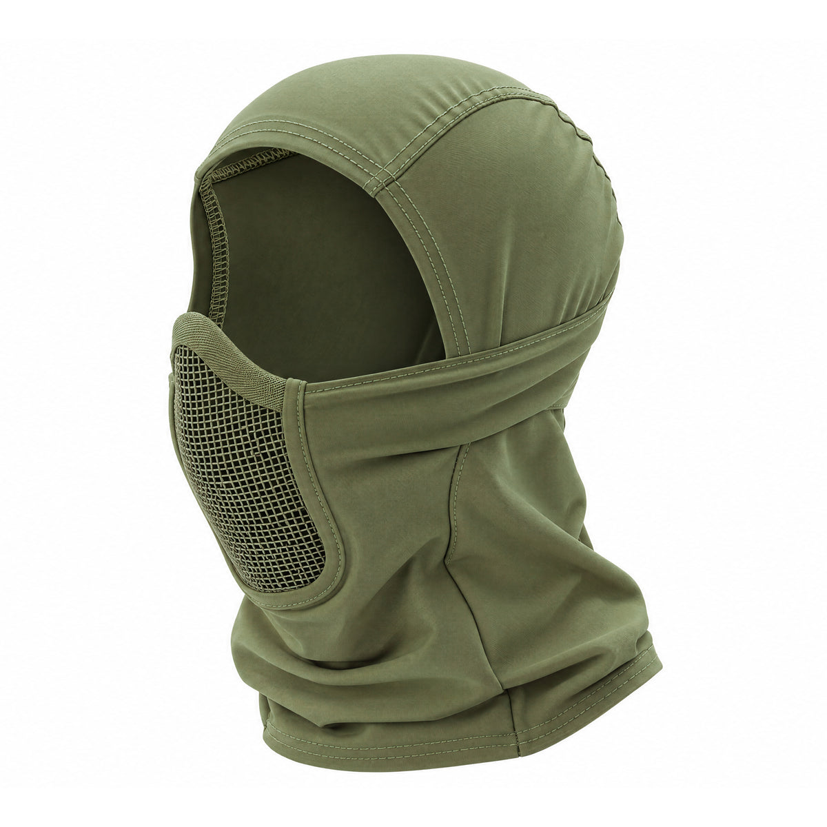 BSX - Balaclava Mesh Mask - OD Green