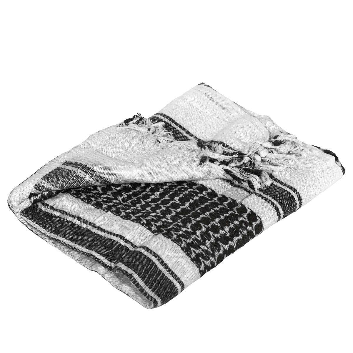 BSX - Shemagh - White/Black