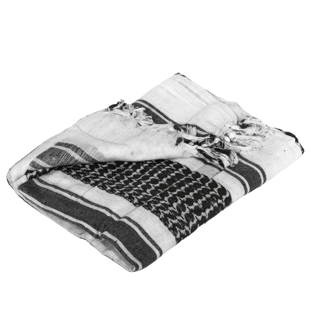 BSX - Shemagh - White/Black