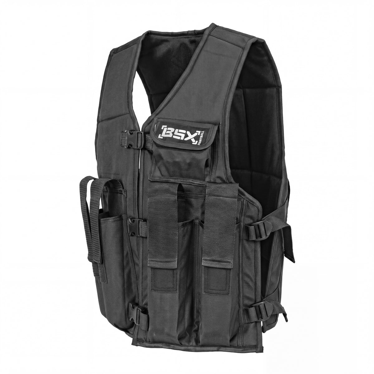 BSX Padded Vest 4-Pouch - Black