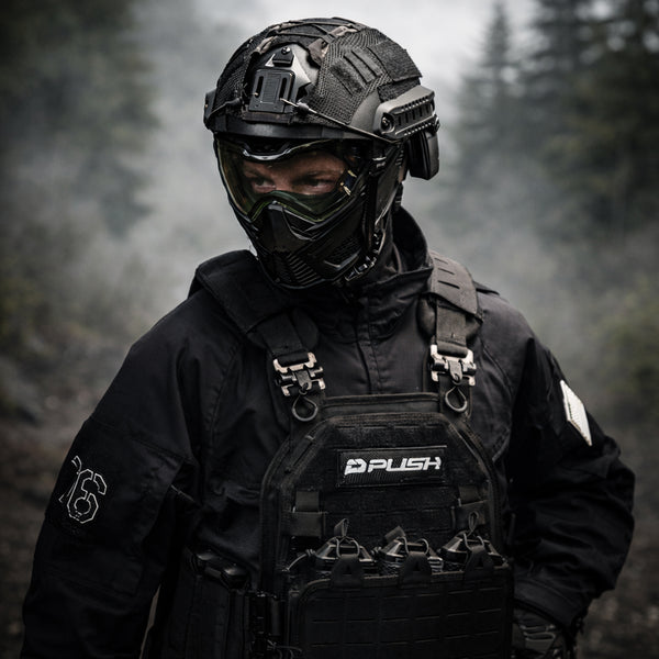 Unite Goggle Mk II - Watcher (Black/Black) - Clear Lens