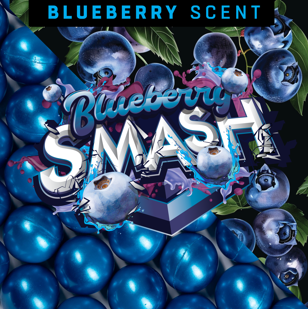 500rd Scented Paintballs - Blueberry Smash