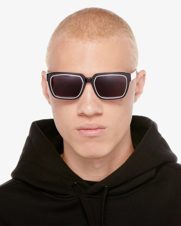 VANTA Crux Sunglasses - Gloss Black & Gunmetal