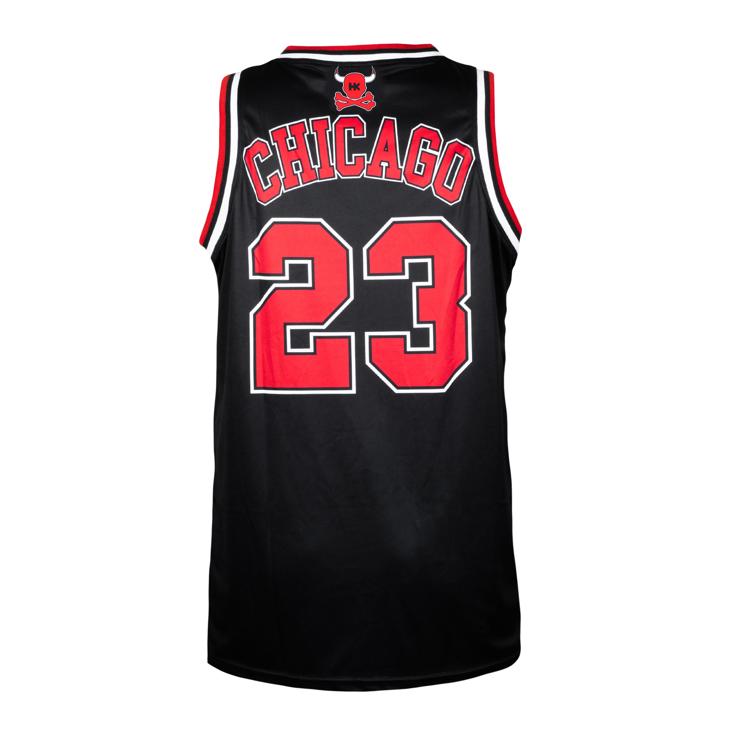 CHICAGO SKYHAWKS Black Green Grey and White Basketball Uniforms