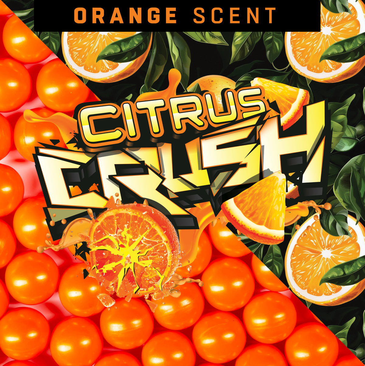 500rd Scented Paintballs - Citrus Crush