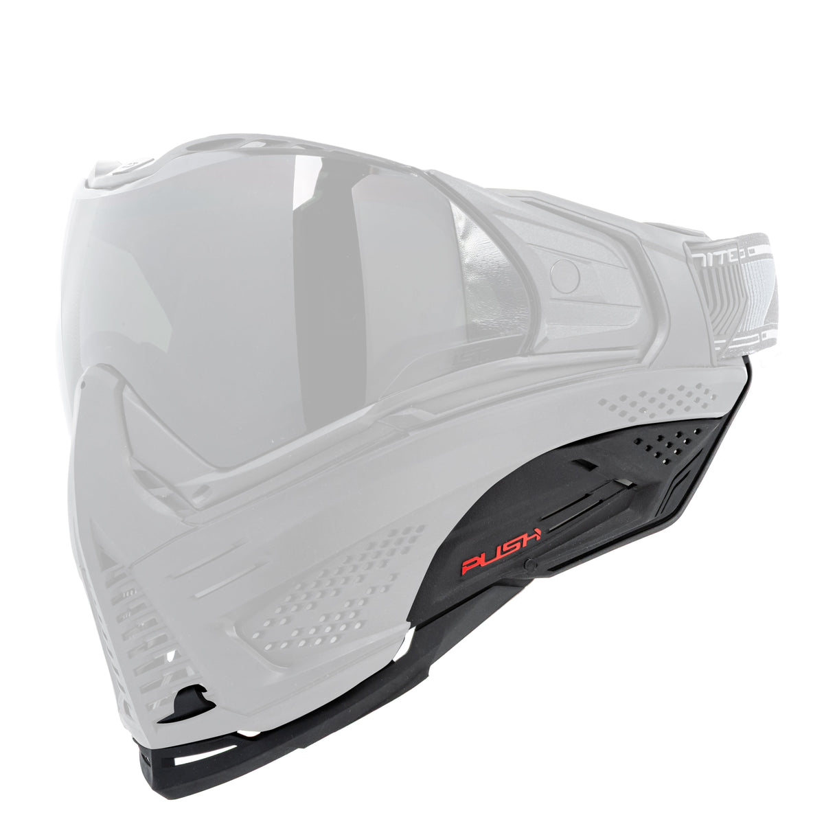 Unite Goggle Mk II - Warlord Viper (Black/White Skull) - Red Lens