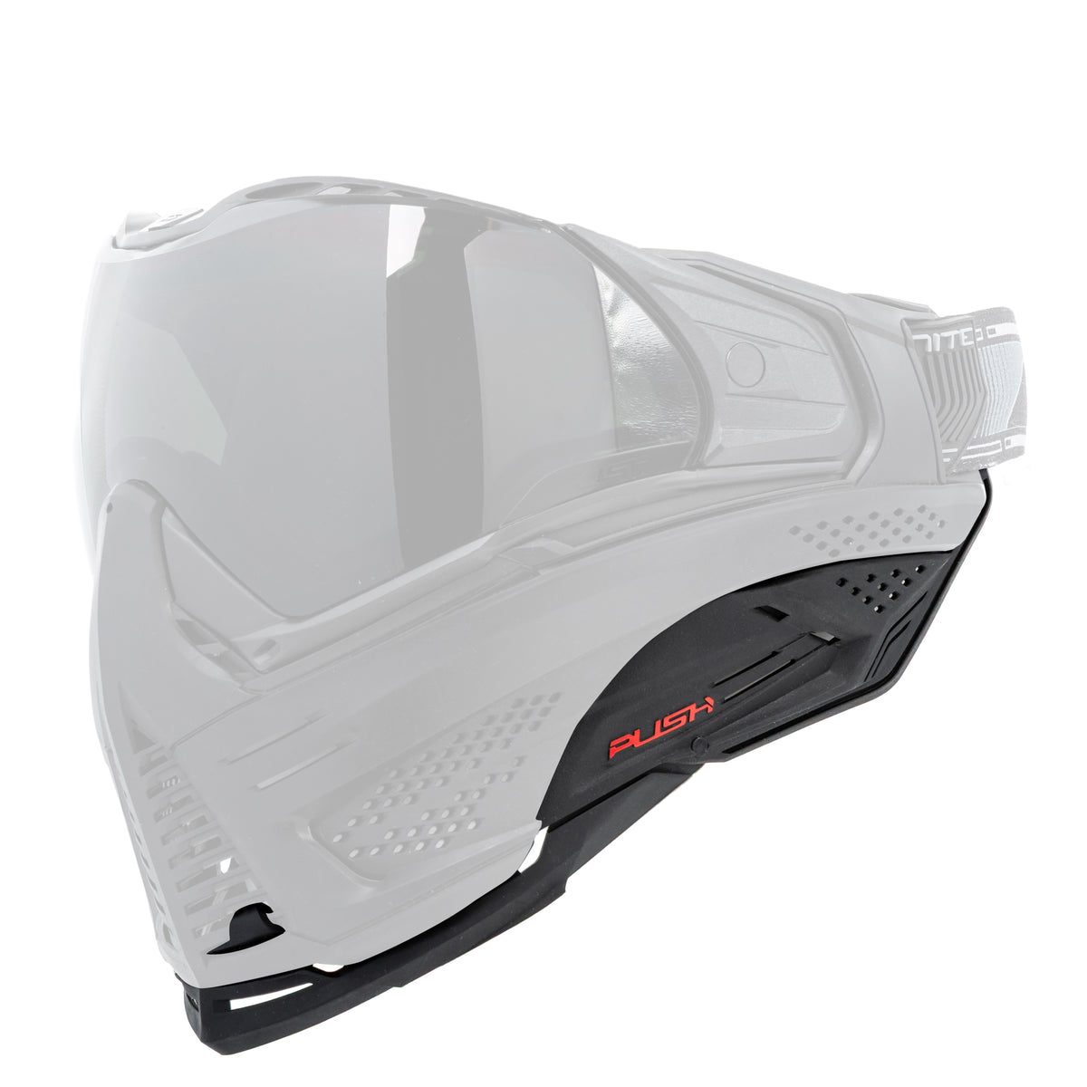 Unite Goggle Mk II - Warlord Viper (Black/White Skull) - Red Lens