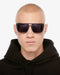 VANTA Draco Sunglasses - Gloss Black & Black Metal