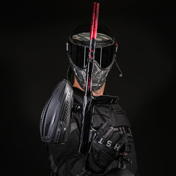 FXL Elite Fossil Barrel Tip - Fade Red/ Black Splash