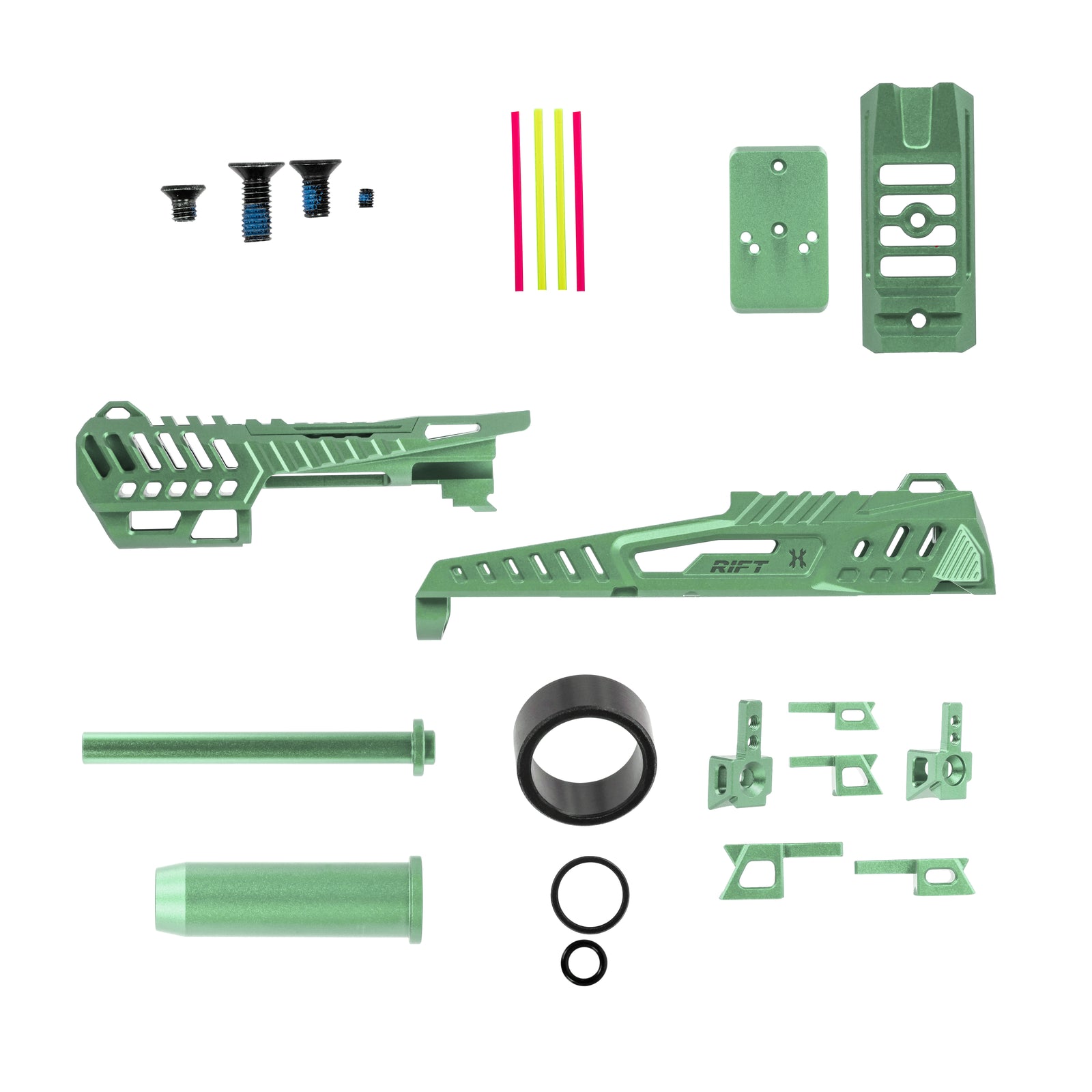 Hostile AWS - RIFT Split Slide Hi Capa - Green