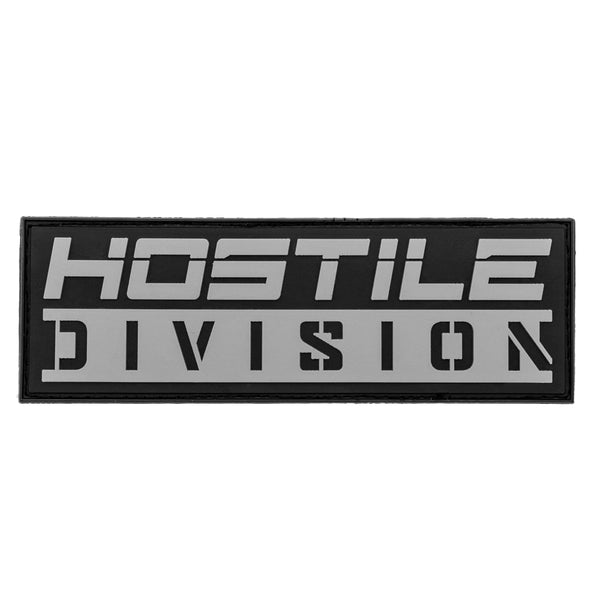 Hostile® - Large Rubber Patch - Shadow