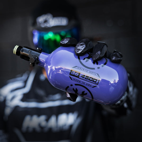36ci / 4500psi Extra Lite Carbon Fiber Tank - Standard Reg - Icon Purple