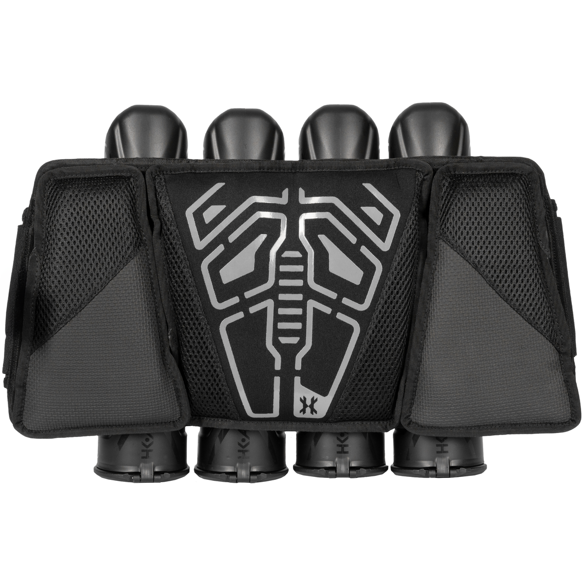 Imbracatura HK Army Eject 4+3+4 Per Paintball – Nera/verde Elettrico, Pacchi Baccello - Foto 6